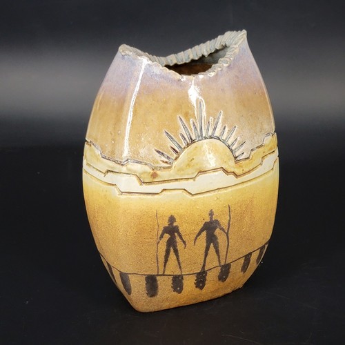 Vaso ceramica firmato michael - vaso,