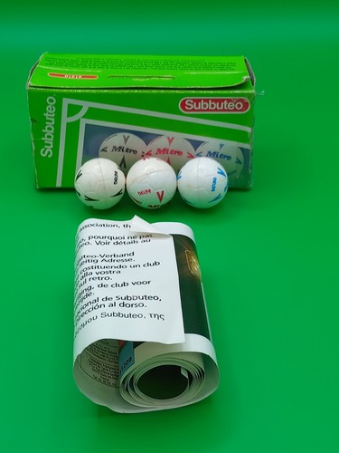 Subbuteo box palloni mitre - box,