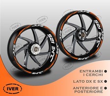 Adesivi cerchi moto ktm duke