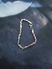 BRACCIALE UOMO STROILI ORO NUOVO MAI  indossato ACCIAIO