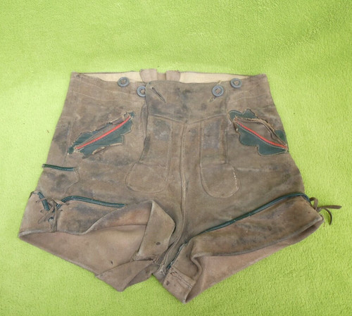 Vecchi pantaloni pelle - vecchi,