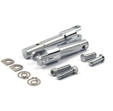 Adattatore pedane Cromato per