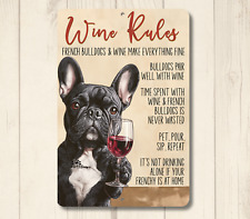 Insegna regole vino Bulldog
