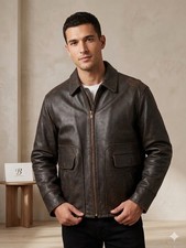 Giacca in Pelle Schott NYC 696