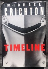 Timeline by Michael Crichton Signed Inscribed 1999 1st Edition