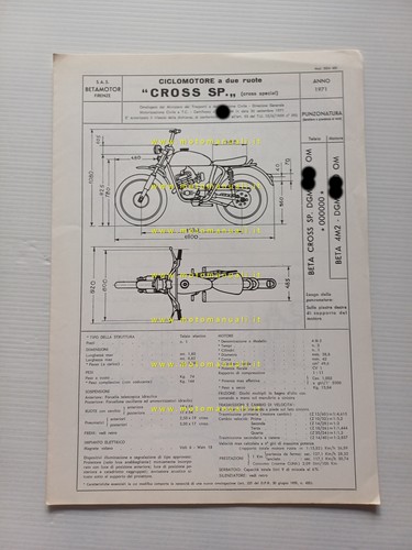 Beta cross special 1971 - beta,