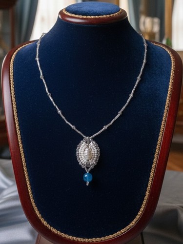 Collana ciondolo artigianale - collana,