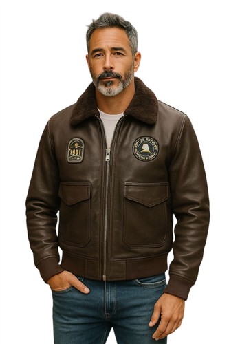 Giacca pilota uomo in - g-1, da