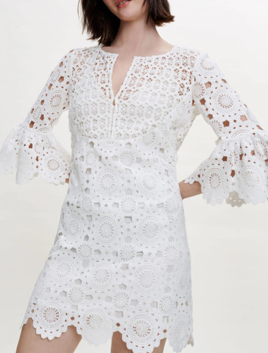 Abito donna maje bianco - abito,
