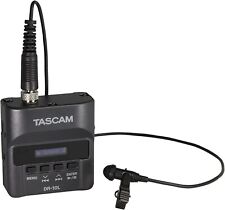 TASCAM DR-10L DITTAFONO NERO 32 GB TEMPO REGISTRAZIONE TOTALE 6H28