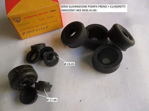 Serie guarnizione pompa freno - guarnizione,