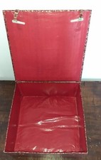 Scatola cinese cartone, 23 x 23 cm, h 11 cm con 7 bambole in abiti tradiz Italia