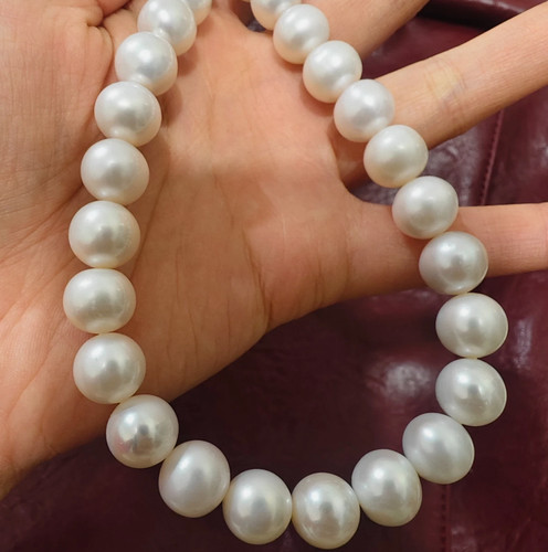 Collana perle bianche naturali - collana,