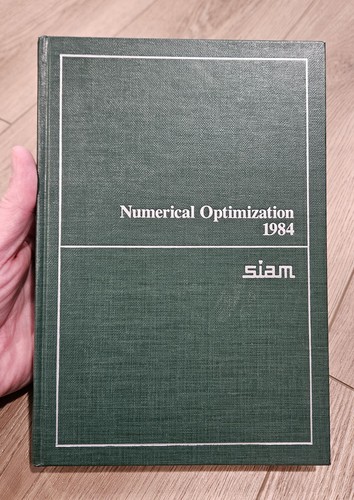 Numerical optimization 1984 - numerical,