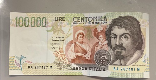 Banca italia banconota - italia,