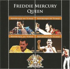 Foglio francobolli Freddie