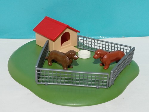 Playmobil figure cani casetta - playmobil,