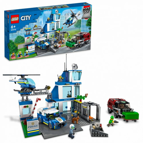 Lego city 60316 stazione - 60316,