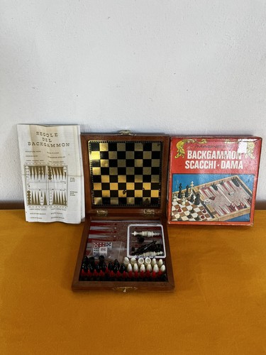 Scacchiera magnetica vintage - scacchiera,