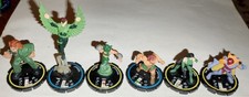 MARVEL/DC/INDY HEROCLIX WIZKID LOTTO 94 MINIATURE DIVERSE TUTTE IN FOTOGRAFIA