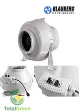 Estrattore aspiratore aria ventilazione grow box bagno silenzioso blauberg max