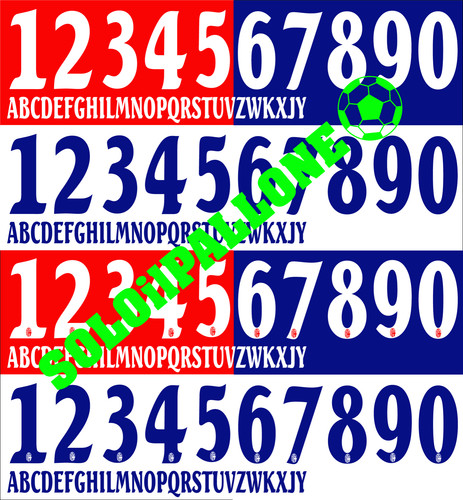 Kit nome numero plastichina - kit,