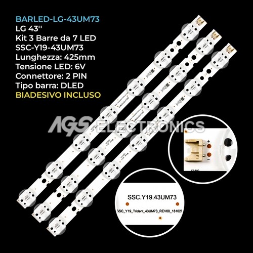 Kit barre strip led - strip, 7