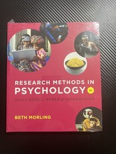 Research Methods in Psychology
