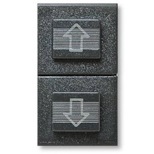 AVE NOIR 45356 DOPPIO PULSANTE NA + FRECCE 16A 250V 1 MOD.