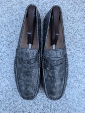 Tod's Gommino Croc-Embossed