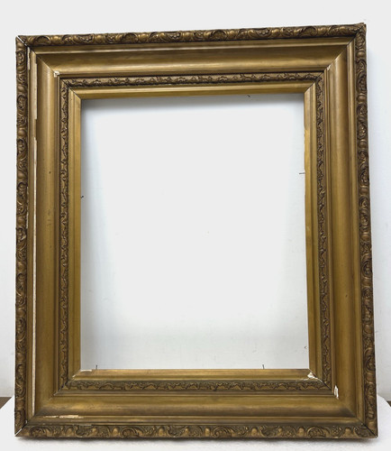 Cornice antica legno oro