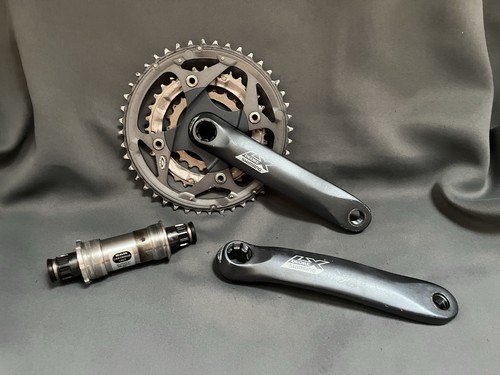 Guarnitura shimano deore - guarnitura,