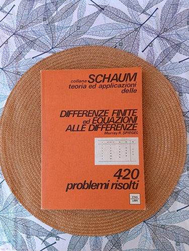 Collana schaum etas differenze - schaum, etas-differenze