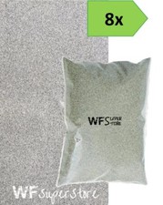 Sabbia silicea sabbiatura prato  - 8 sacchi da 25 kg - top dressing giardino