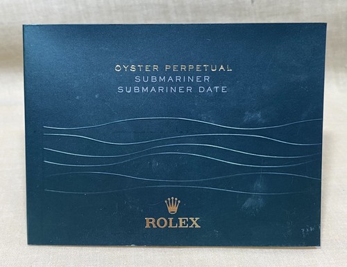 Rolex libretto submariner - submariner, 2012
