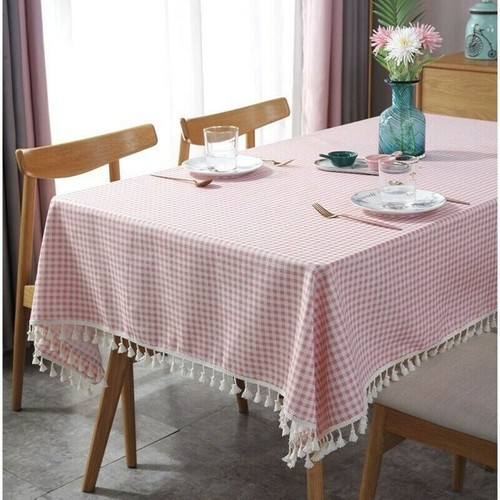 Tovaglia lino cotone - , quadri
