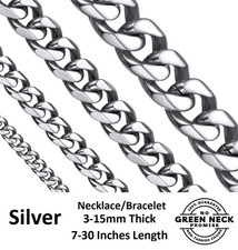 Bracciale Uomo Argento Acciaio