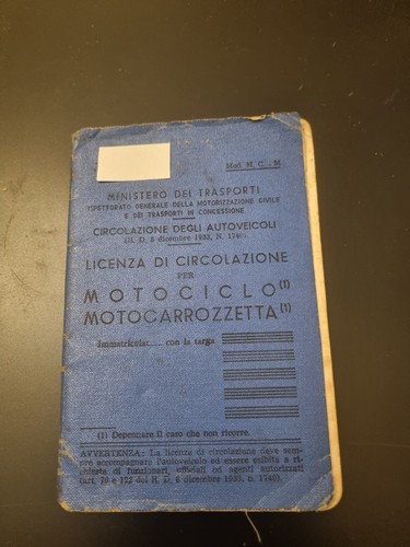 Libretto foglio - libretto, e