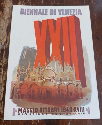 Cartolina epoca biennale - biennale, di