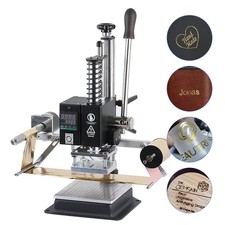 Timbratrice digitale a caldo per pelle carta goffratura timbratrice