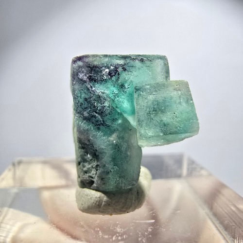 Esemplare cubo fluorite - cubo, di
