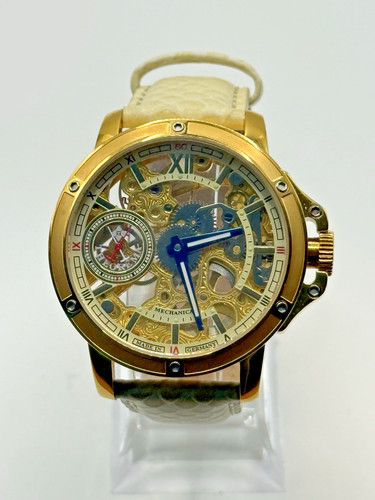 Orologio meccanico scheletro