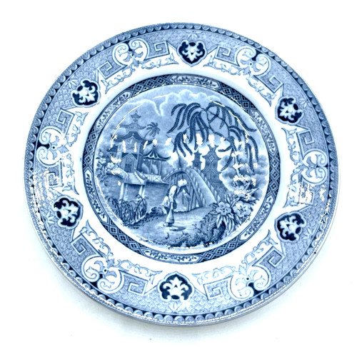 Antico piatto blu - , yeddo