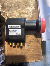 Megasat Quattro LNB 0,1dB >>Multischalter<< 0,1 UHD 4K HD Digital LMB LNC Kopf