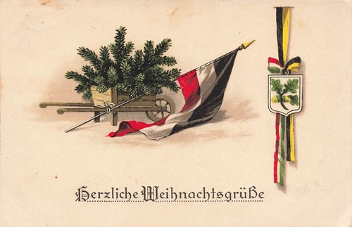 Cartolina ww1 auguri natale - ww1,