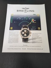 1991 BREITLING OLD NAVITIMER VINTAGE WATCH OROLOGIO PUB EPOCA