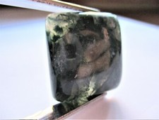 Verde, Grigio Giada - 55.00 ct pietra di forma Quadrata liscia 