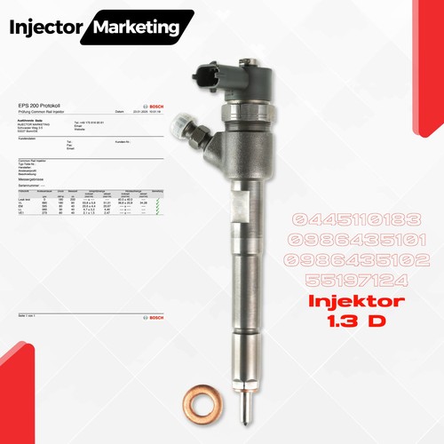 Iniettore 0445110183 opel - 0445110183,