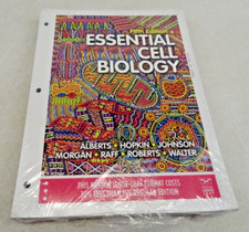Essential Cell Biology 5th ED Alberts Hopkin Johnson Loose Leaf Ring Bound NEW