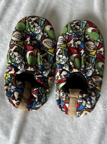 Pantofole super mario fuzzy - pantofole,